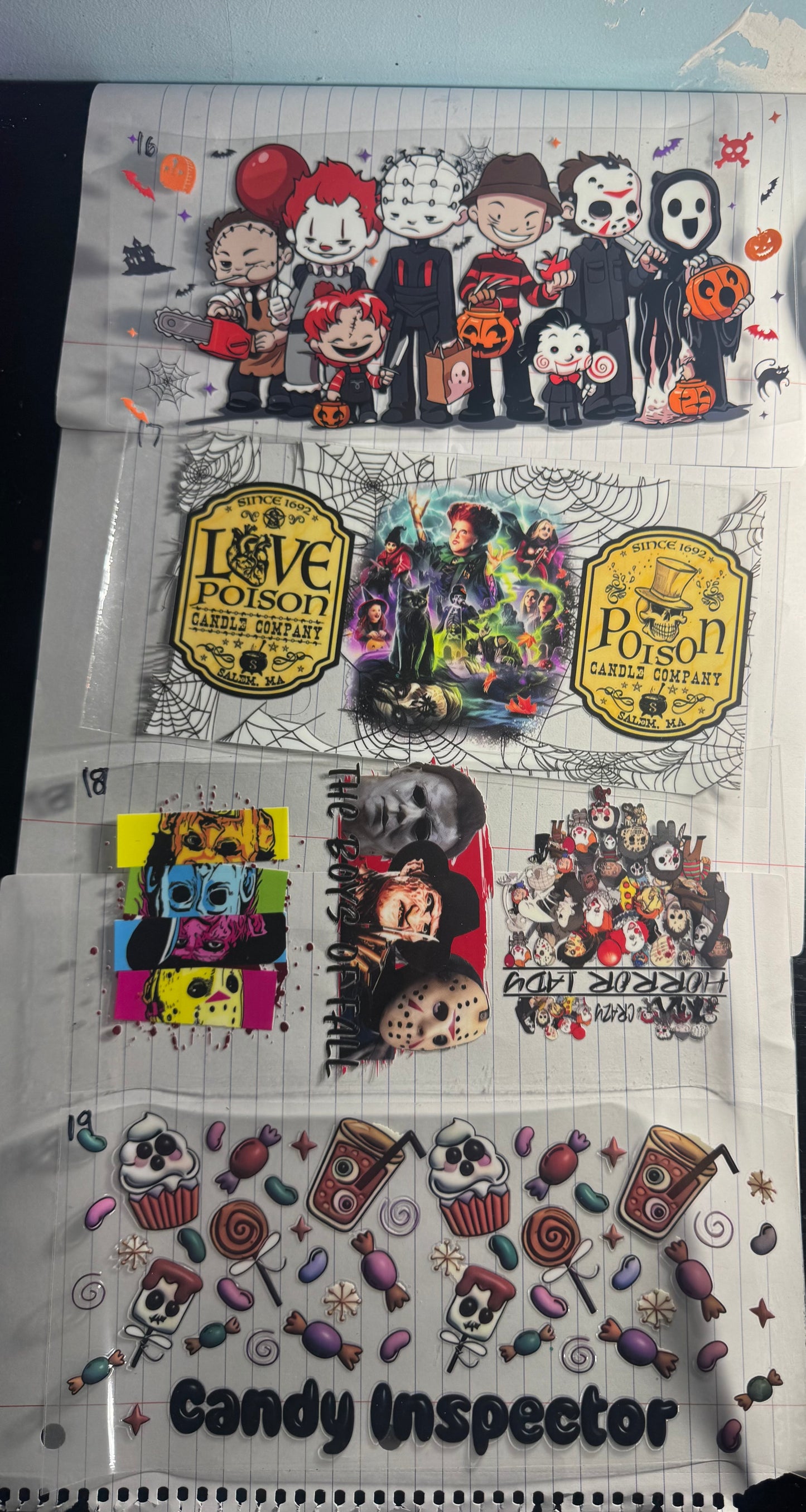 Halloween wraps