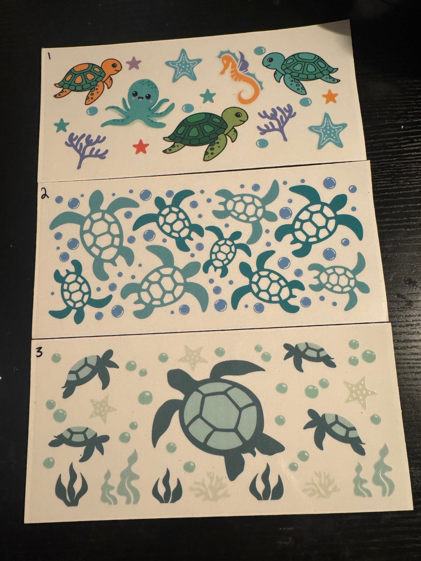 Sea creatures