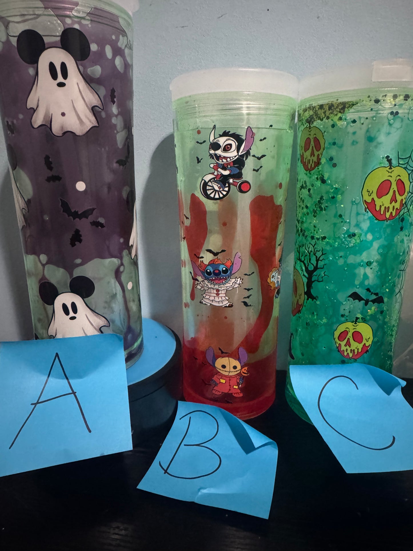 π 24oz Glow-in-the-Dark Halloween Lava Tumblers π»