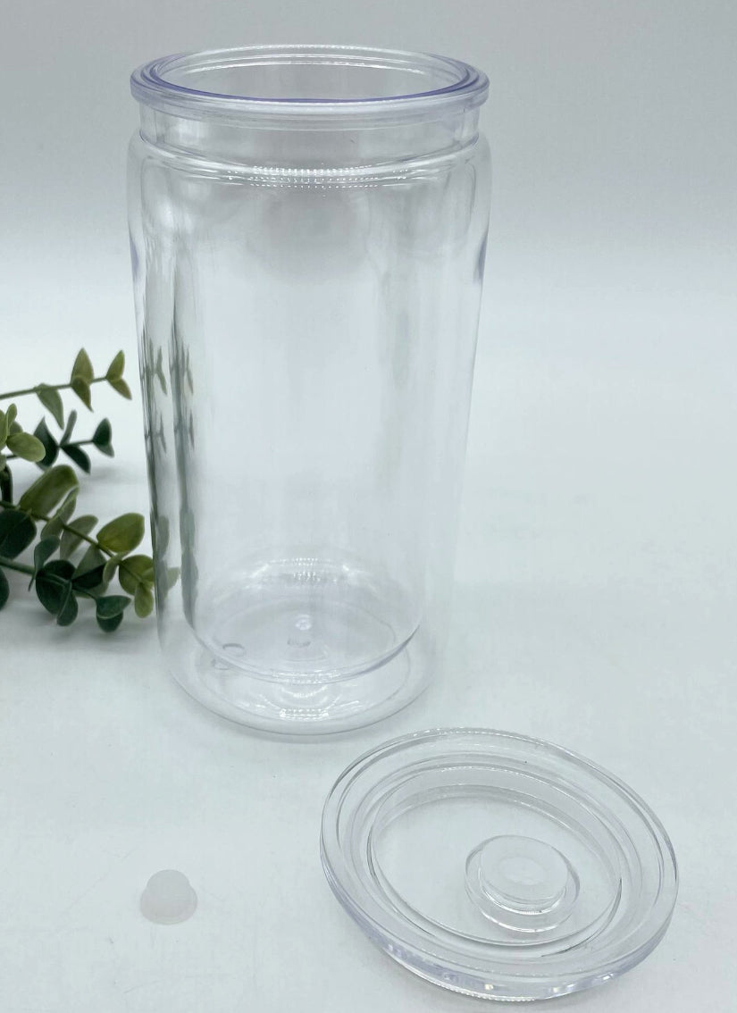 Snow globe tumbler